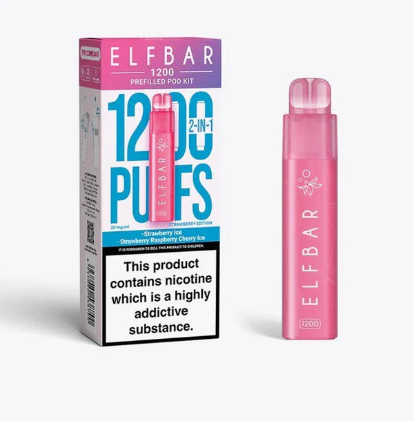 Elf Bar 1200 2-in-1 Prefilled Pod Kit [Box of 5]