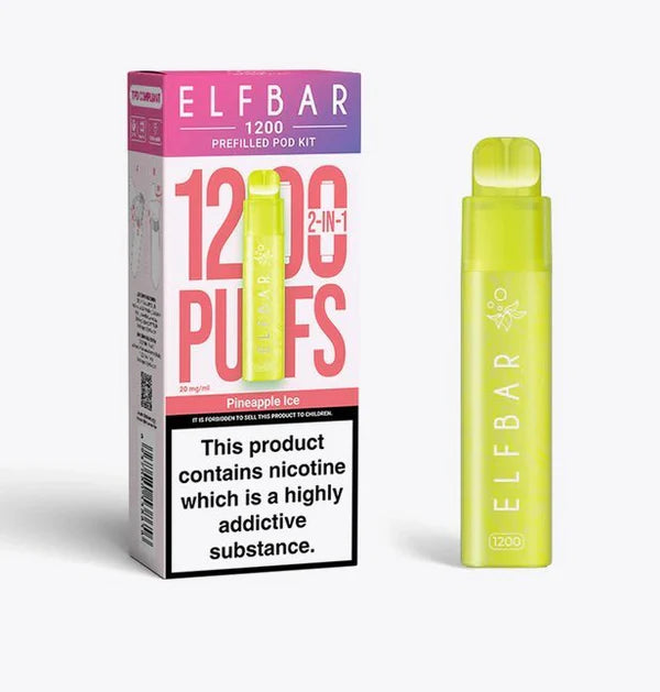 Elf Bar 1200 2-in-1 Prefilled Pod Kit [Box of 5]