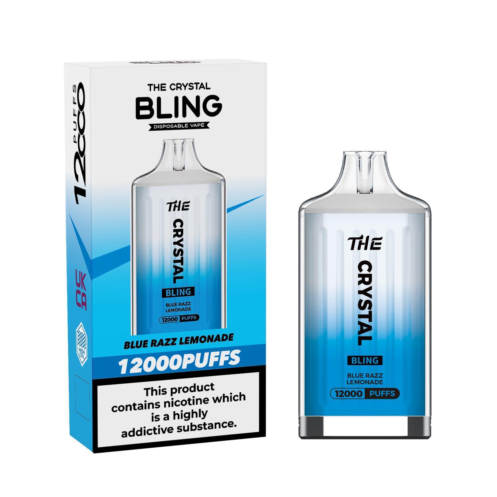 Bling 12k Puff Disposable 2% NIC [Full Box of 5]