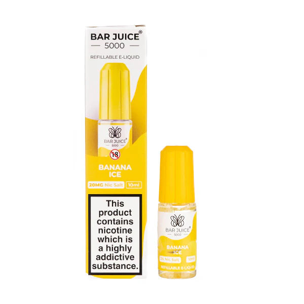 Bar Juice 5000 Nic Salt E-Liquids [Box of 10]