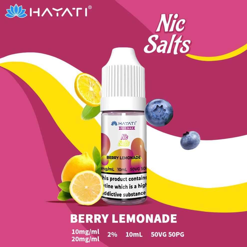 Hayati Pro Max Nic Salts - 20mg/ml [Full Box of 10]