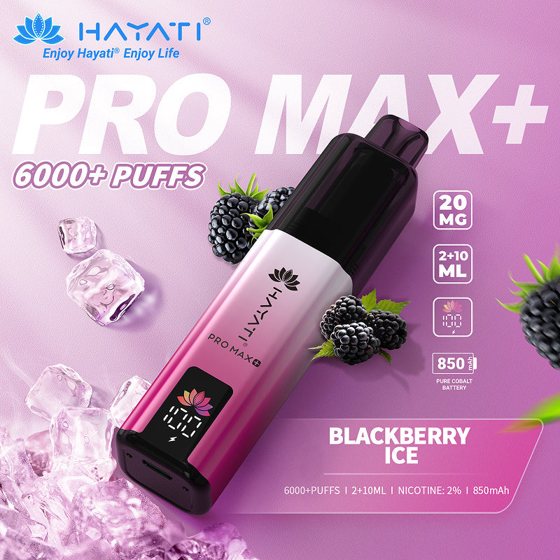 Hayati Pro Max Plus 6000 Puff Kit [Box of 5]