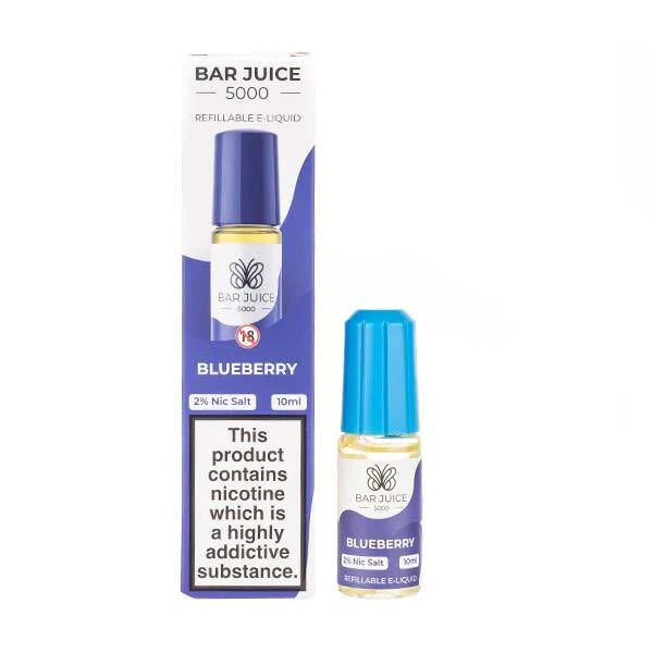 Bar Juice 5000 Nic Salt E-Liquids [Box of 10]