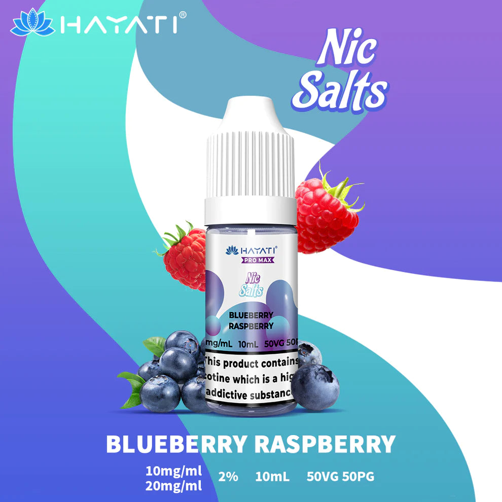 Hayati® Pro Max Nic Salts - 20mg/ml [Full Box of 10]