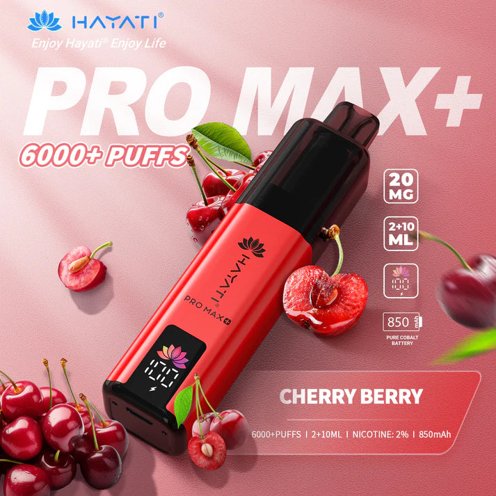 Box of 5 Hayati Pro Max Plus 6000 Puffs Disposable Vapes – Rechargeable, Long-Lasting, Multiple Flavors