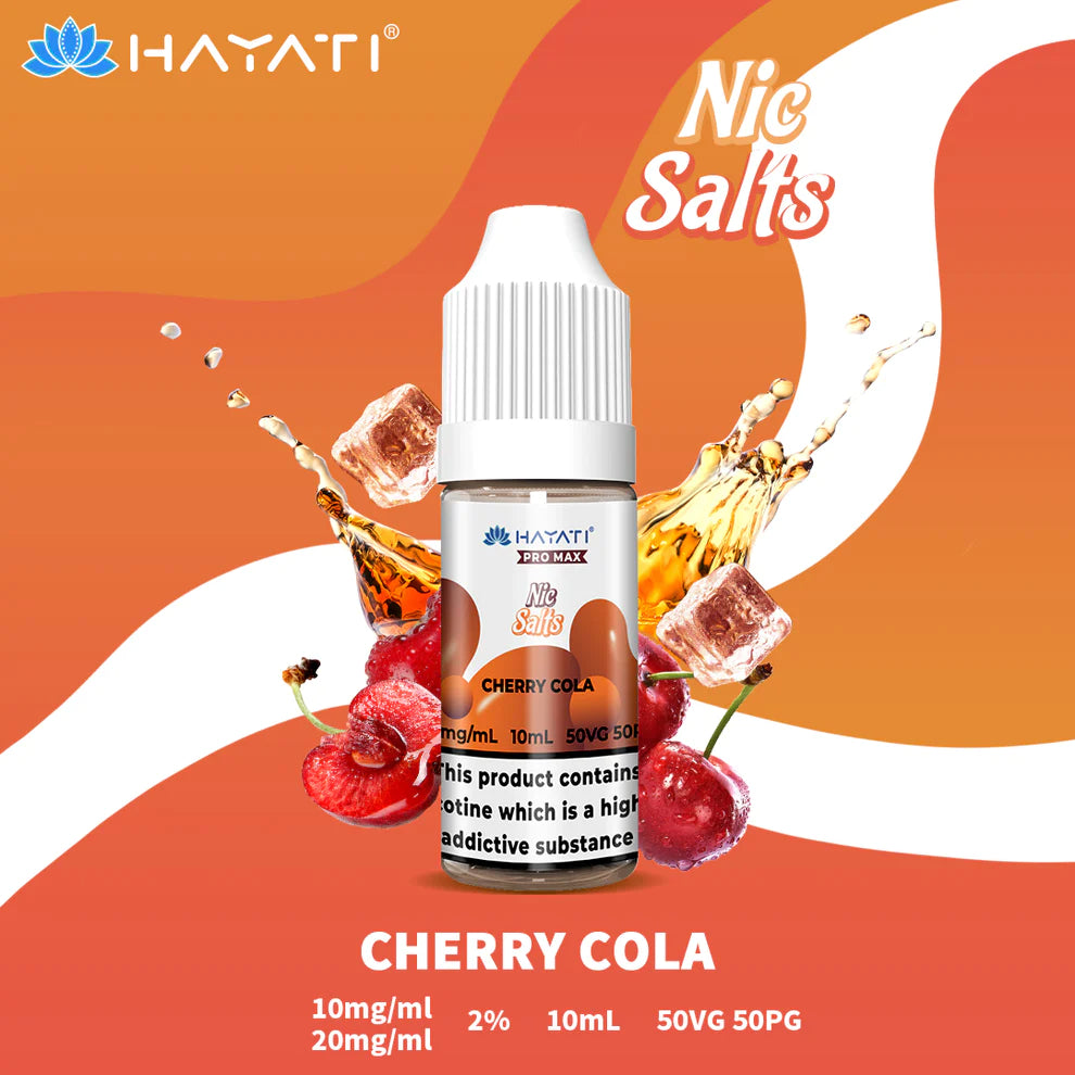 Hayati Pro Max Nic Salts - 20mg/ml [Full Box of 10]