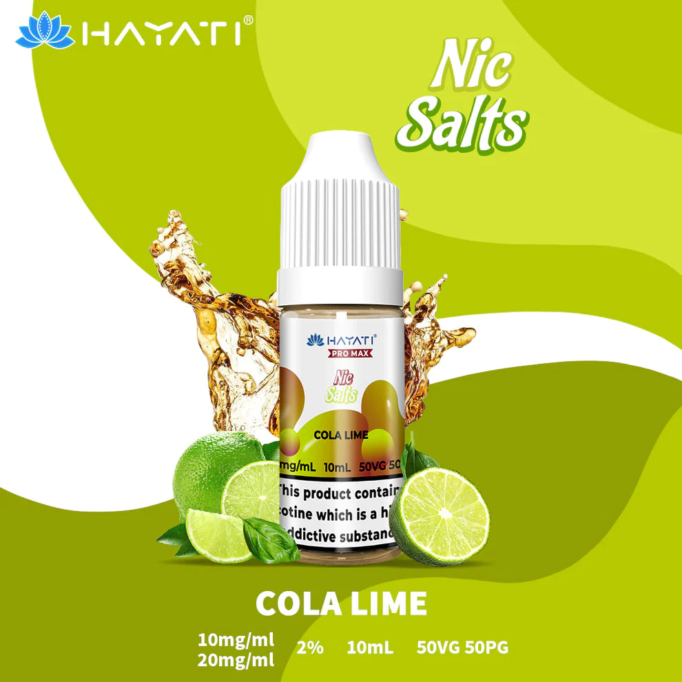 Hayati Pro Max Nic Salts - 20mg/ml [Full Box of 10]