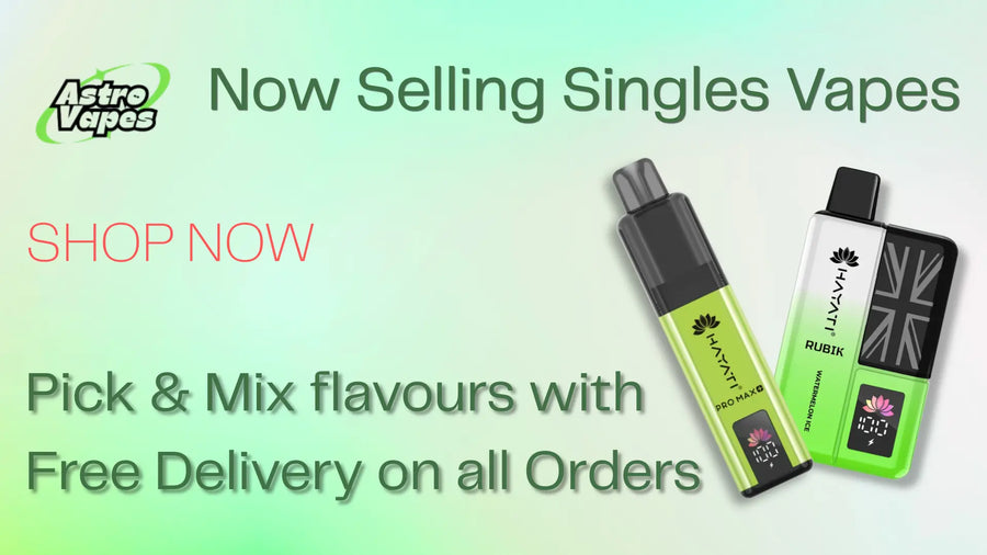 Hayati Pro Max Plus 6000 new flavours - 3 boxes for 59.99, shop singles at Astro Vapes