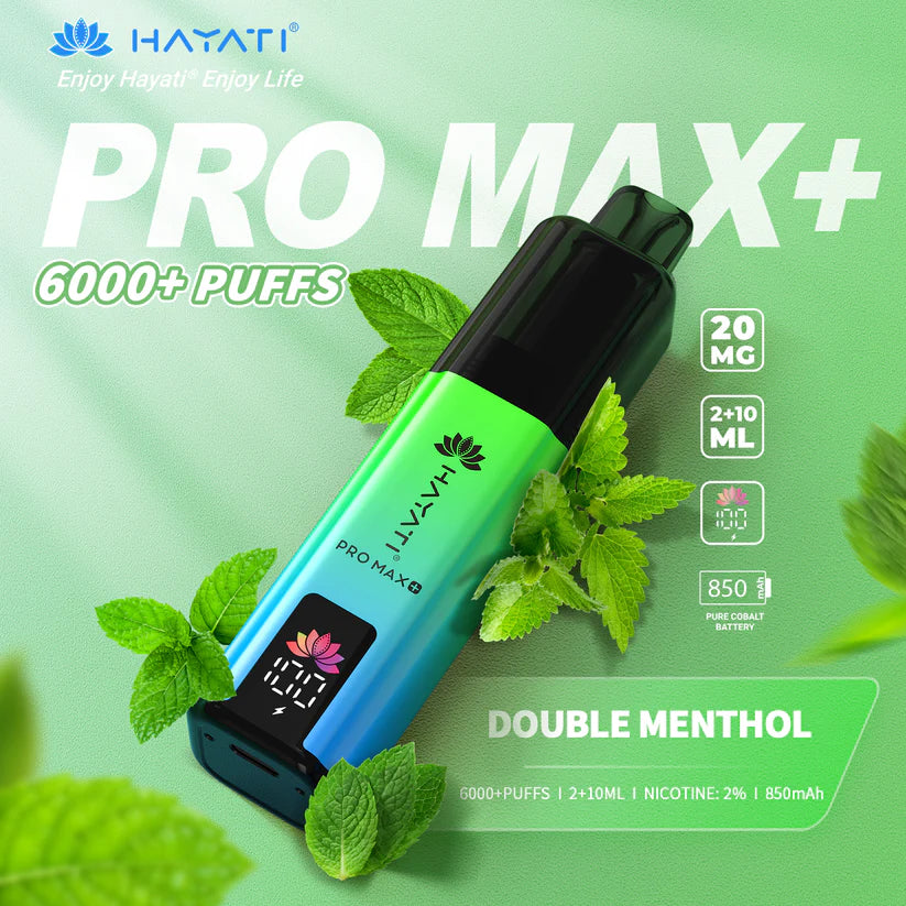 Hayati Pro Max Plus 6000 Puff Kit [Box of 5]