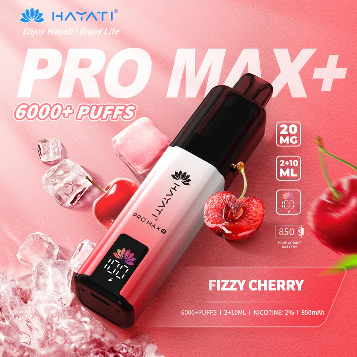 Box of 5 Hayati Pro Max Plus 6000 Puffs Disposable Vapes – Rechargeable, Long-Lasting, Multiple Flavors