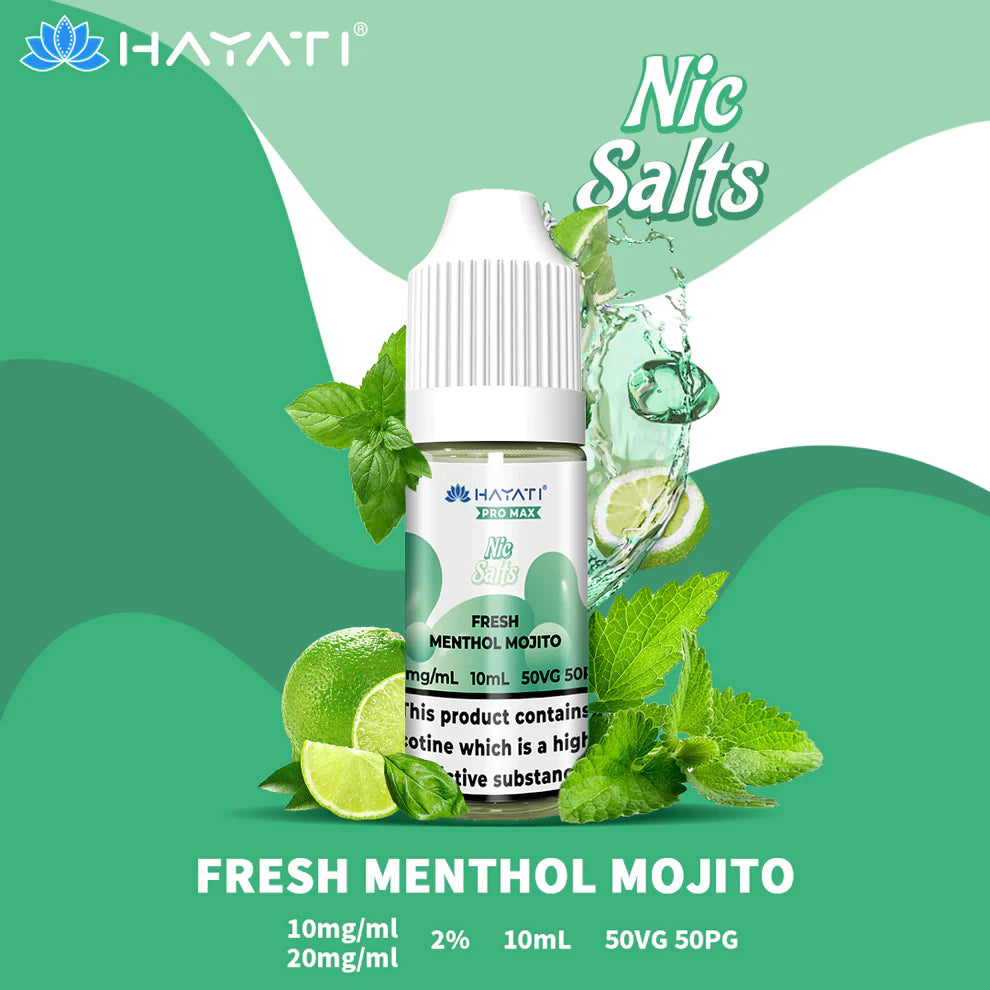 Hayati Pro Max Nic Salts - 20mg/ml [Full Box of 10]