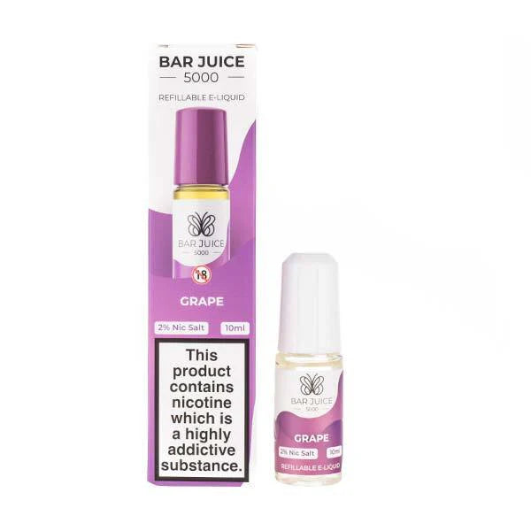 Bar Juice 5000 Nic Salt E-Liquids [Box of 10]