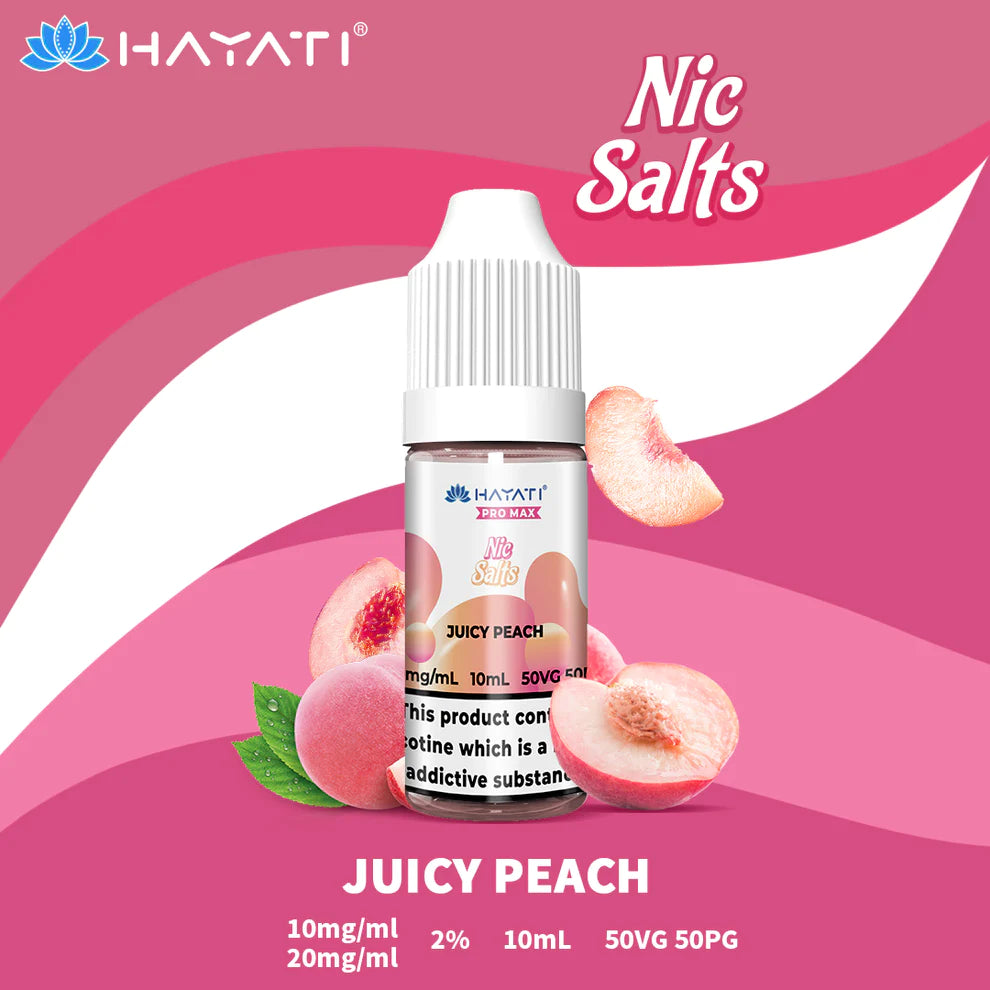 Hayati Pro Max Nic Salts - 20mg/ml [Full Box of 10]