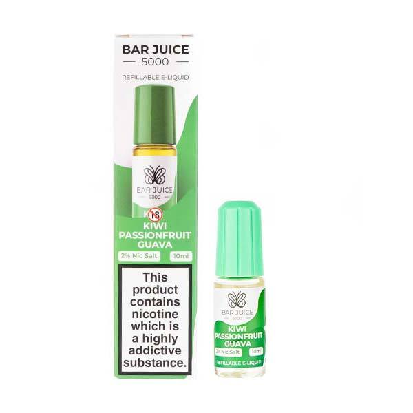 Bar Juice 5000 Nic Salt E-Liquids [Box of 10]