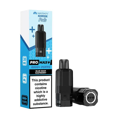 Hayati Pro Max Plus 6000 Prefilled Pods – Blue Sour Raspberry