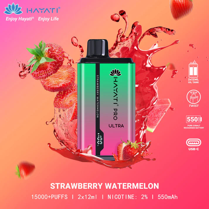 Pro Ultra Puff Hayati Pro Ultra 15K Puff | Last Stock | 20mg | Box of 10 – Astro Vapes