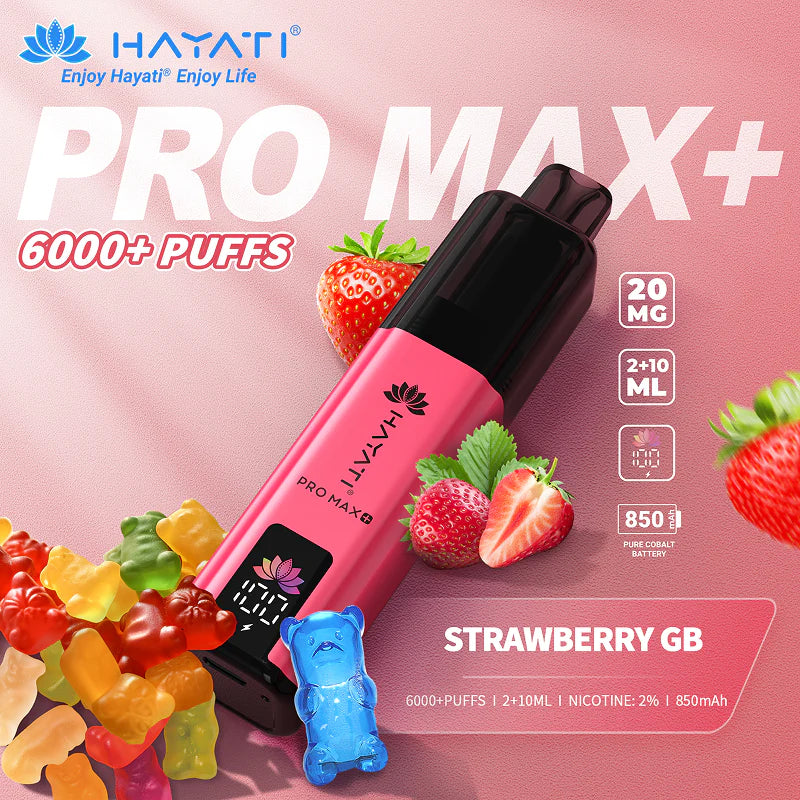 Hayati Pro Max Plus 6000 Puff Kit [Box of 5]
