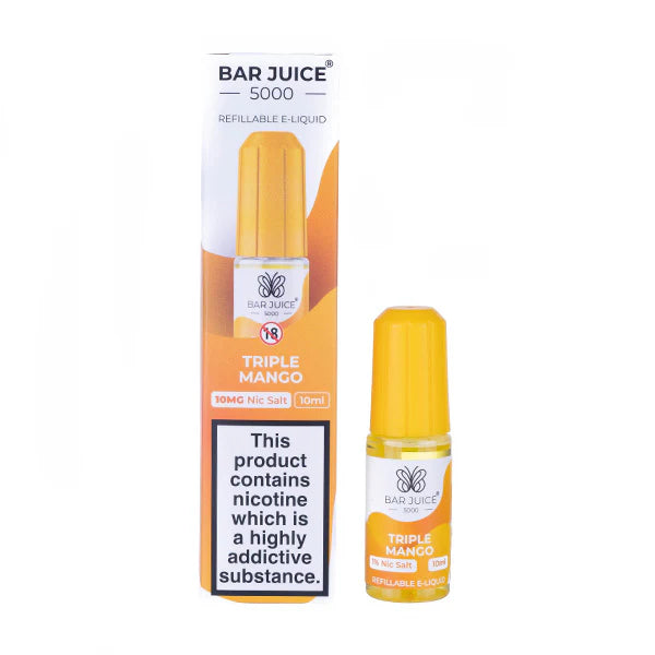 Bar Juice 5000 Nic Salt E-Liquids [Box of 10]