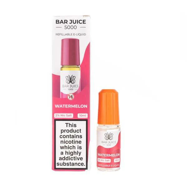 Bar Juice 5000 Nic Salt E-Liquids [Box of 10]