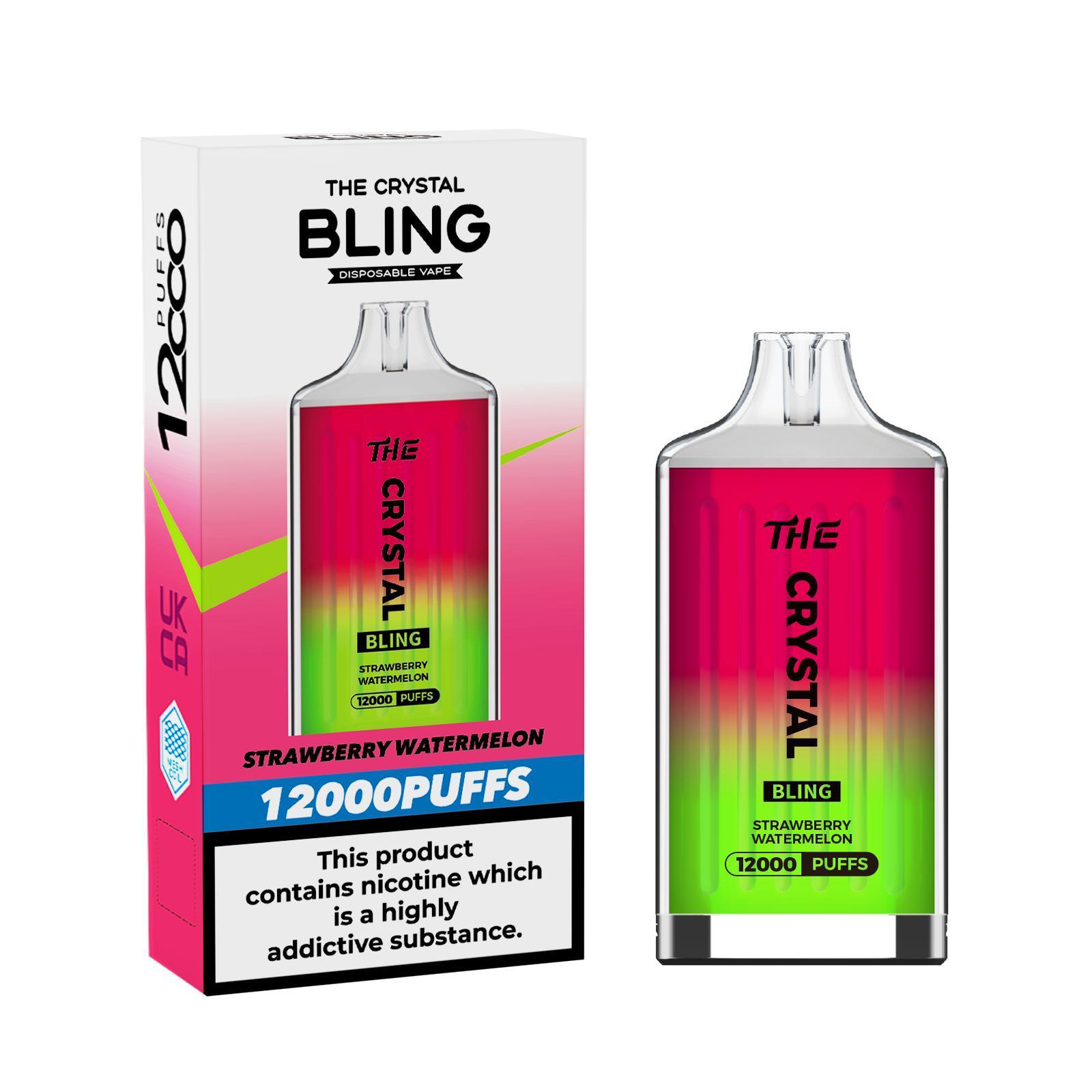 Bling 12k Puff Disposable 2% NIC [Full Box of 10]