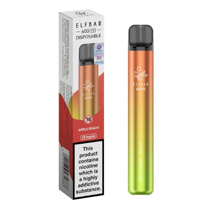 Elf Bar 600 Puff Disposable 20mg [Full Box of 10]