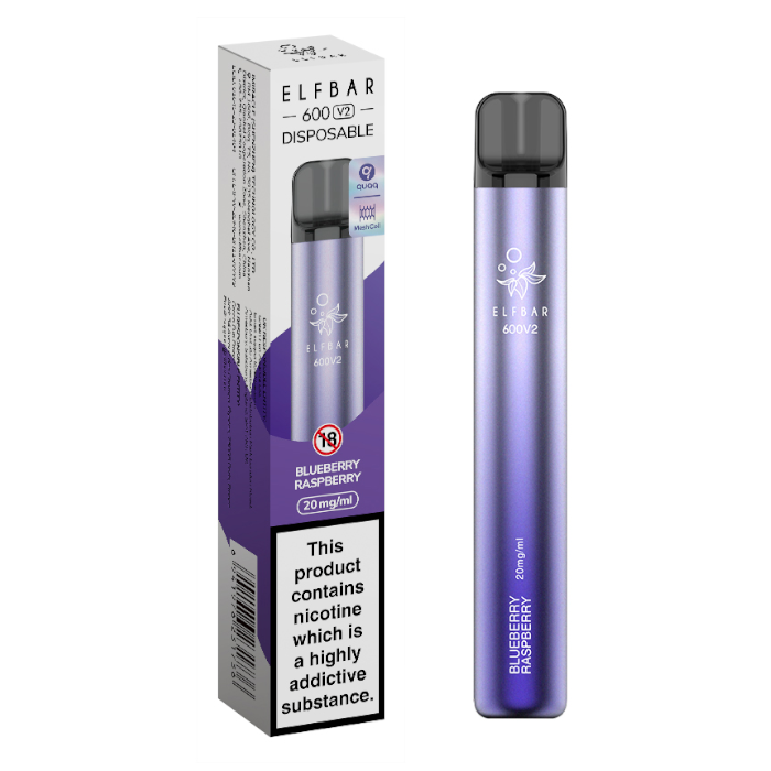 Elf Bar 600 Puff Disposable 20mg [Full Box of 10]