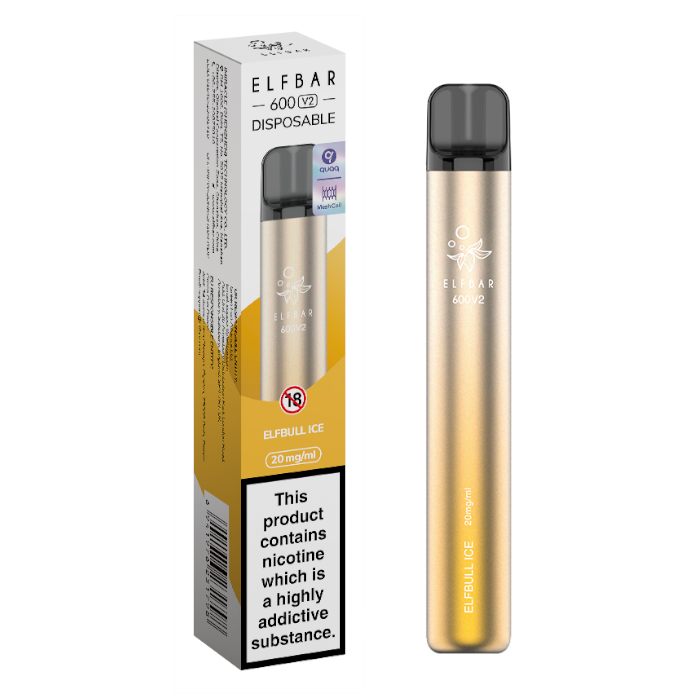Elf Bar 600 Puff Disposable 20mg [Full Box of 10]