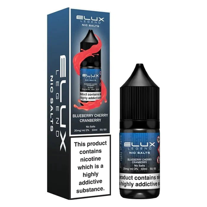 E-lux Nic Salts 10mg bottles [Box of 10]