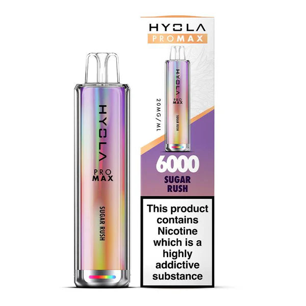HYOLA Pro Max 6000 Disposable Vape. Buy one box and get one free!!
