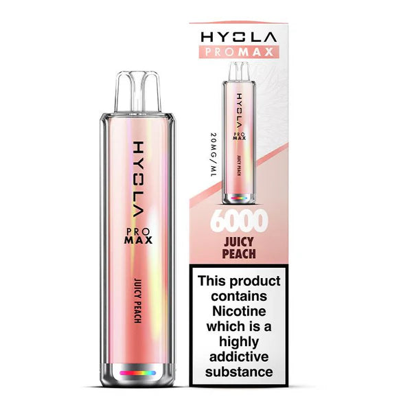 HYOLA Pro Max 6000 Disposable Vape. Buy one box and get one free!!