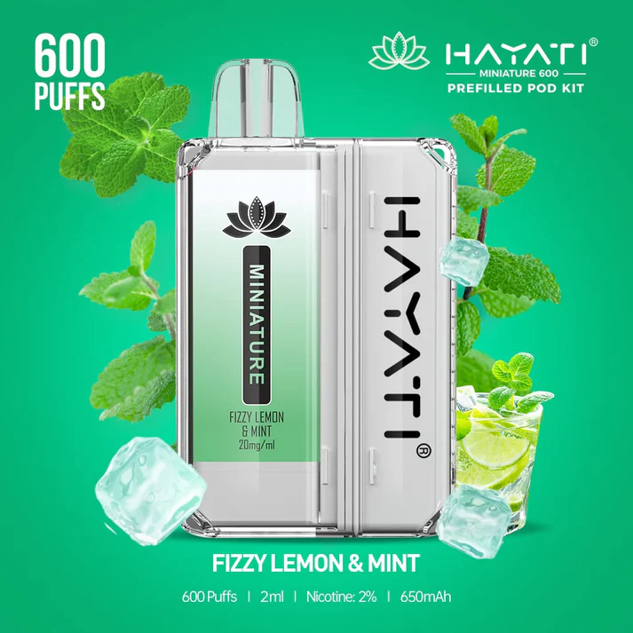 Hayati Miniature 600 Pod Kit [Box of 10]