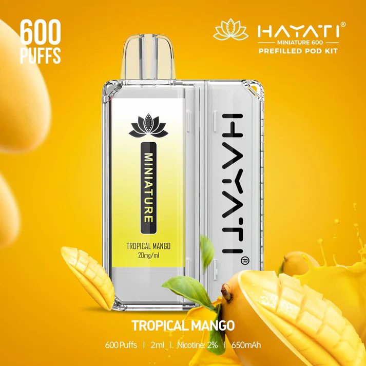 Hayati Miniature 600 Pod Kit [Box of 10]