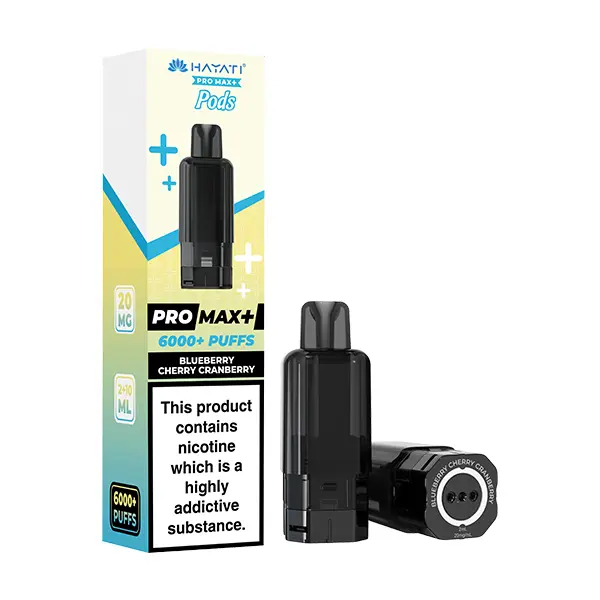 Hayati Pro Max Plus 6000 Prefilled Pods [Box Of 5]
