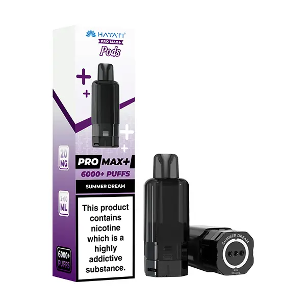 Hayati Pro Max Plus 6000 Prefilled Pods [Box Of 5]