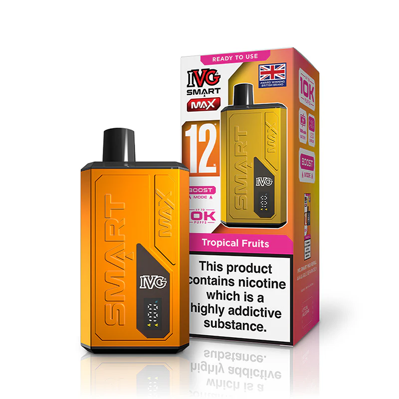 IVG Smart Max 10k Prefilled Pod Kit  [Box of 5]