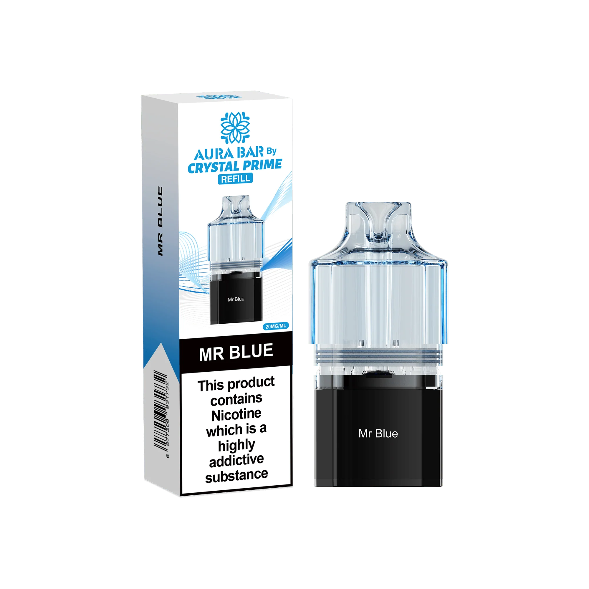 Crystal Prime 10K Puff Pods [Box of 5]