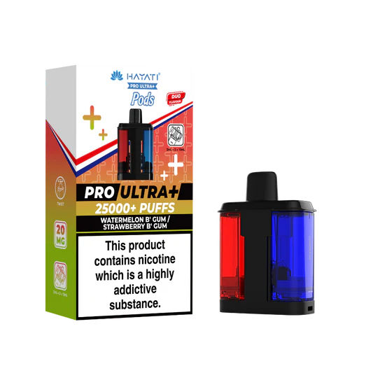 Hayati Pro Ultra Plus 25k Prefilled Pods [Box of 5]