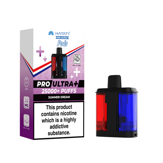 Hayati Pro Ultra Plus 25k Prefilled Pods [Box of 5]