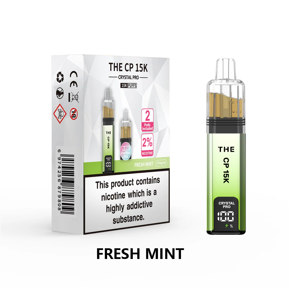Crystal Pro CP 15K Pre-filled Vape Kit [Box of 5]
