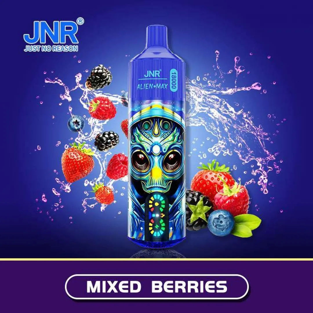 JNR Alien Max 18000 Puffs Disposable Vape – [Box of 10]