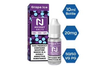 Nicohit Nic Salt 10mg E liquid [Box of 10]