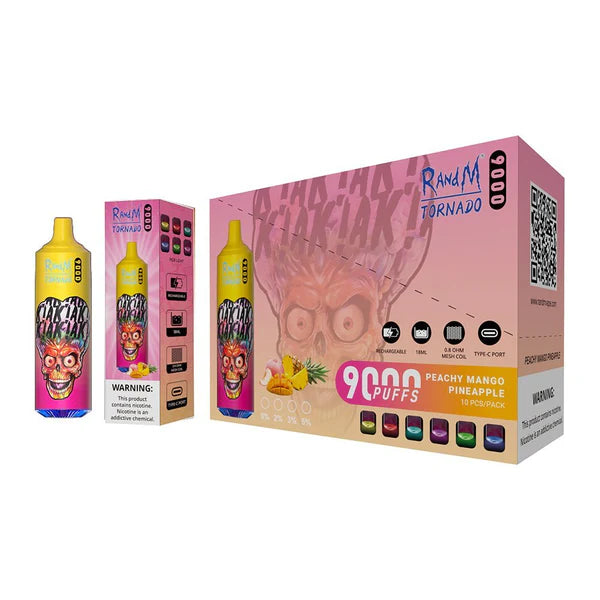 RnM 9000 Puff 20mg [Full Box of 10]