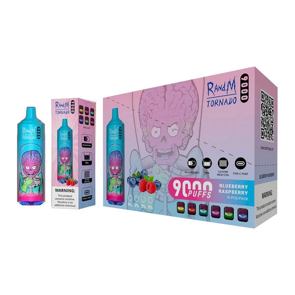 RnM 9000 Puff 20mg [Full Box of 10]