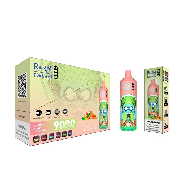 RnM 9000 Puff 20mg [Full Box of 10]