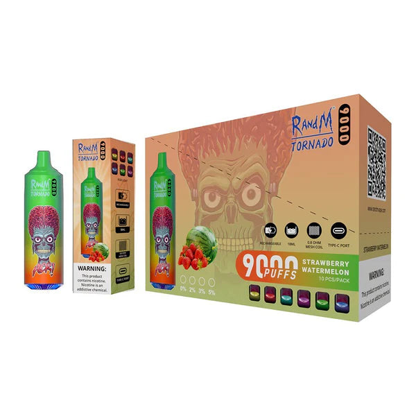 RnM 9000 Puff 20mg [Full Box of 10]