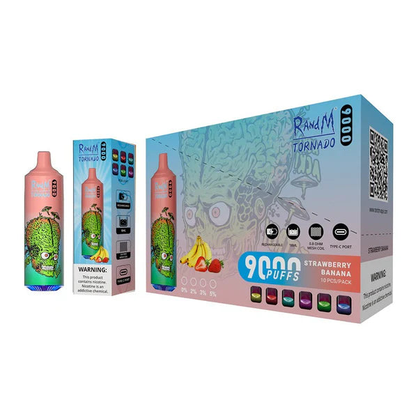 RnM 9000 Puff 20mg [Full Box of 10]