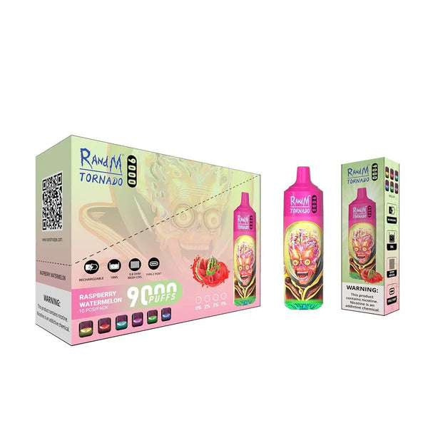 RnM 9000 Puff 20mg [Full Box of 10]