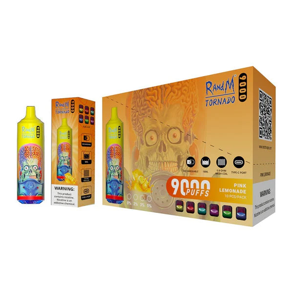 RnM 9000 Puff 20mg [Full Box of 10]