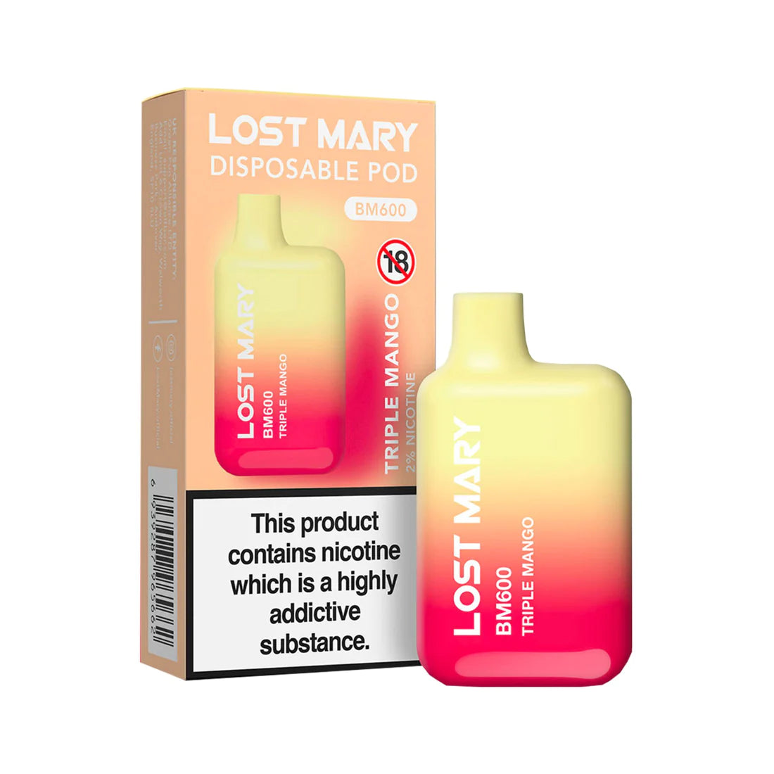 Lost Mary 600 Puff 20mg [Full Box of 10]