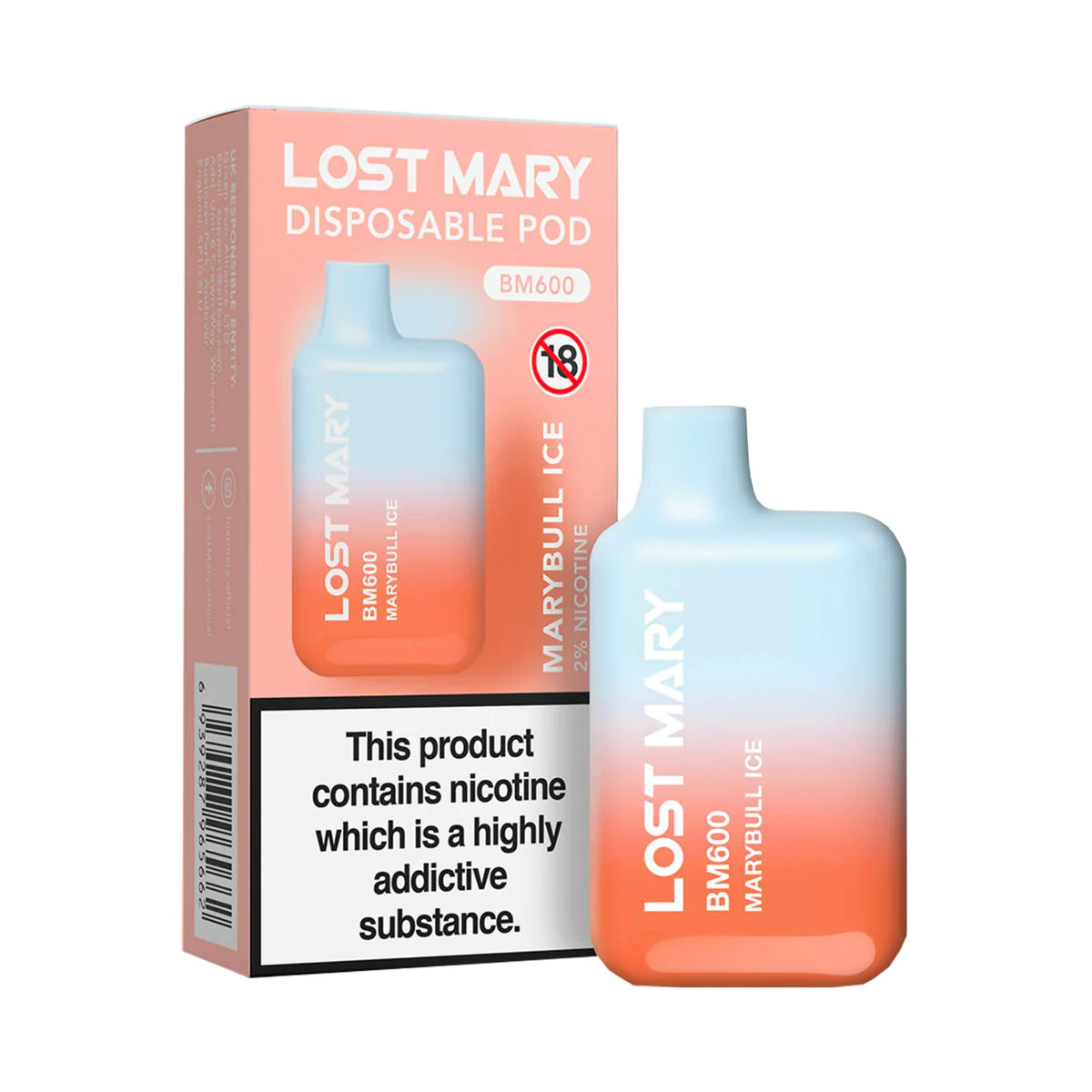 Lost Mary 600 Puff 20mg [Full Box of 10]